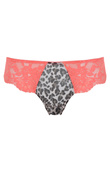 Figi brazylijskie Panache NINA 10942 Brazilian Brief Leopard/Coral