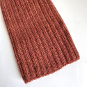 LAURIN – czapka z alpaki 100% beanie 9025 orzechowy damska/męska zimowa