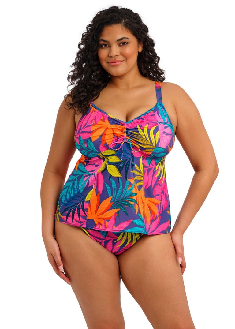 Koszulka kąpielowa Elomi PORTO RAFTI ES803361INO Non Wired Moulded Tankini Top Indigo