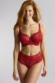Figi pełne Panache ALLURE 10764 Deep Brief True Red