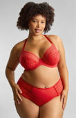 Biustonosz Sculptresse by Panache SOPHIA 11196 Plunge Bra Red