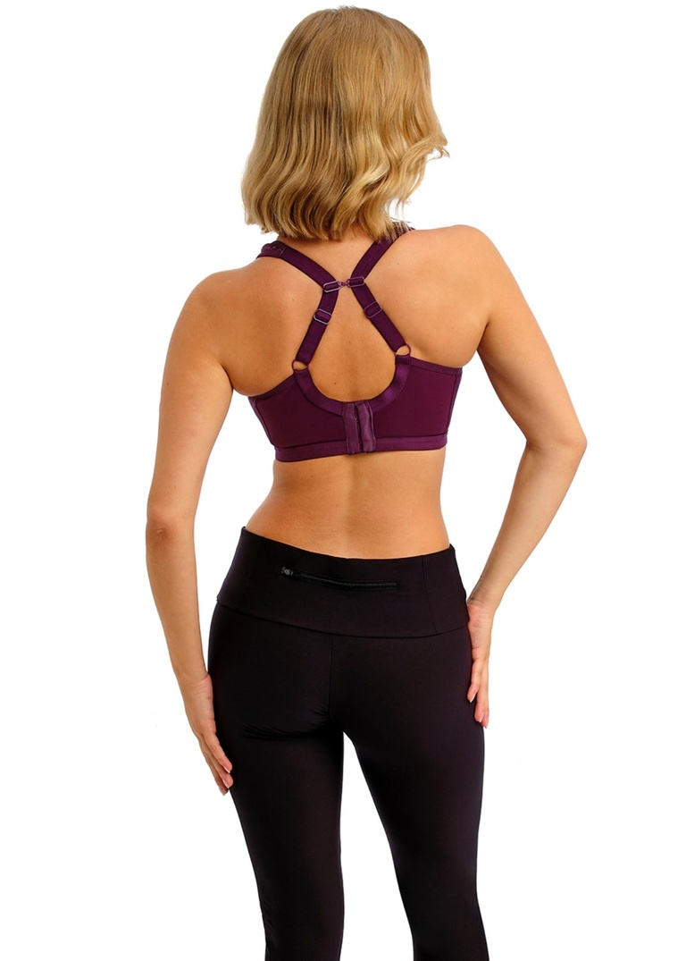 Bezfiszbinowy biustonosz sportowy Freya Active DYNAMIC AC4014VER Non Wired Sports Bra Pure Viper