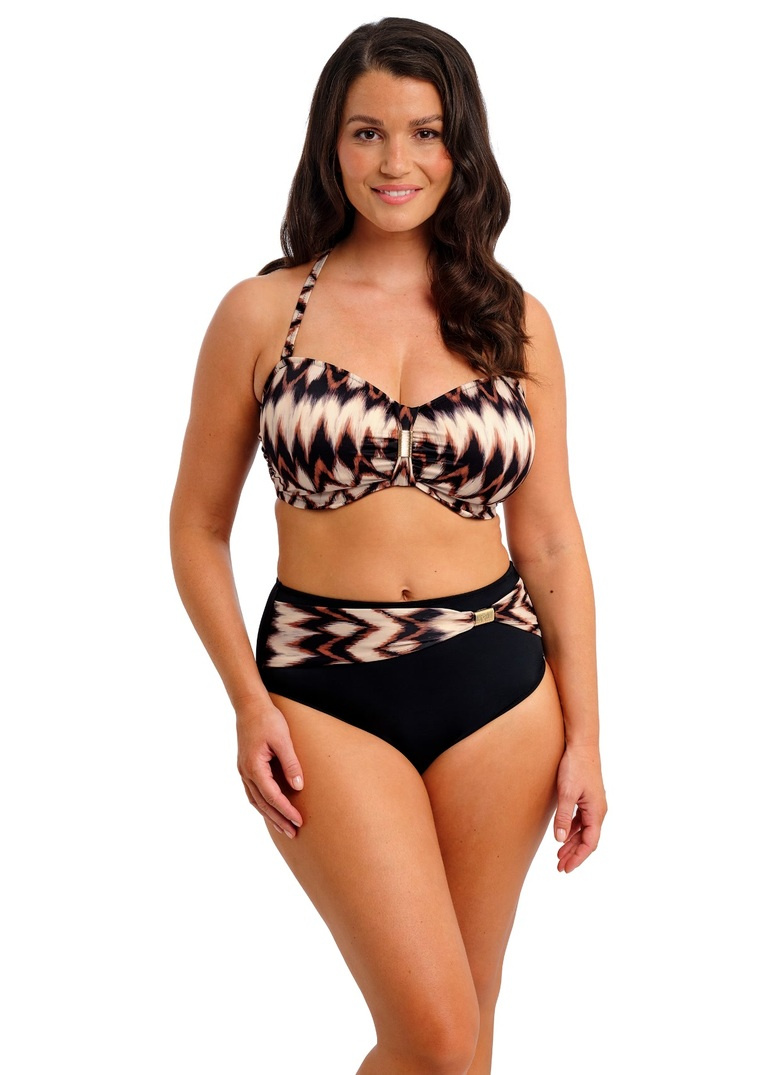 Figi kąpielowe Fantasie Swim SABANA FS506478CPT High Waist Bikini Brief Copper Tint