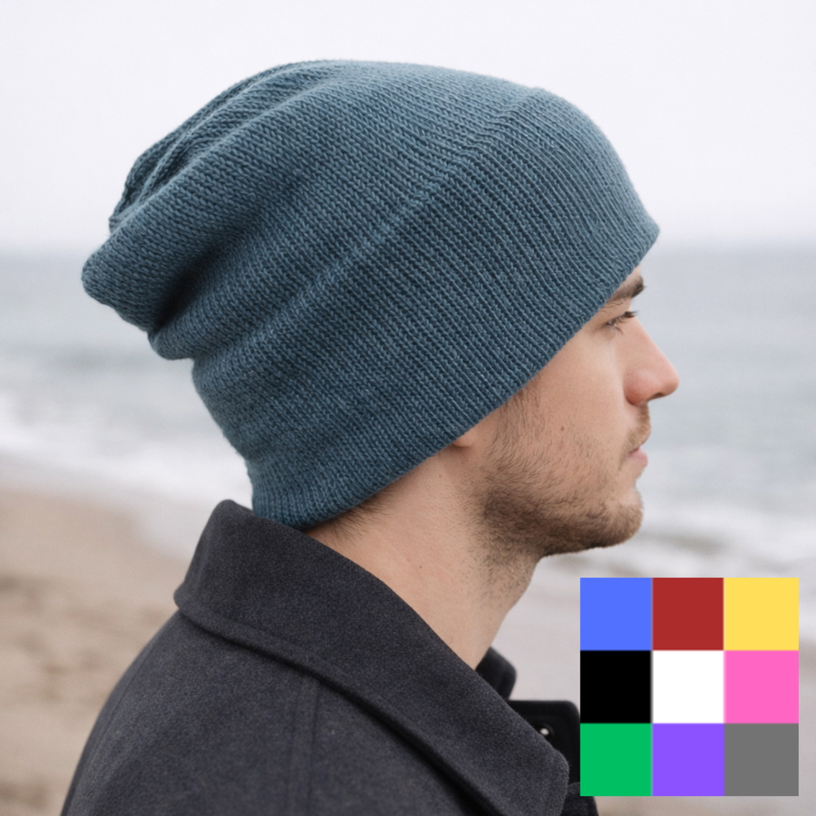 SOREN Czapka beanie z baby merino 100% – WYBIERZ KOLOR