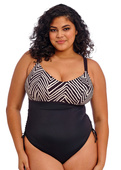 Strój kąpielowy Elomi FIJI FALLS ES802643BLK Non Wired Swimsuit Black