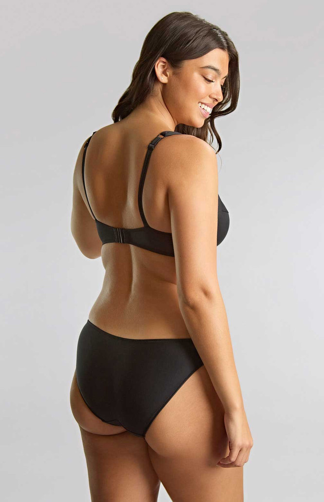 Figi kąpielowe Panache Swim SIGNATURE SW1726C Classic Bikini Bottoms Black