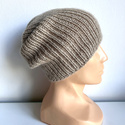 KIARA Beanie-Mütze aus 100% Alpaka 2020 Jasny Nugat