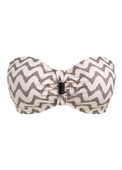 Biustonosz kąpielowy Fantasie Swim VANUATU FS506810CEM Uw Bandeau Bikini Top Creme Noire