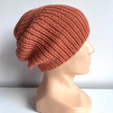 KIARA Alpaca Beanie 100% Alpaca 2915 Orange