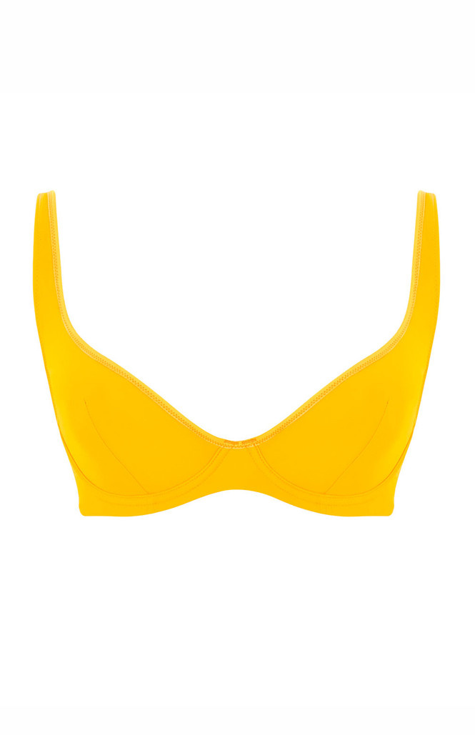 Biustonosz kąpielowy Panache Swim IDOL BUTTERCUP SW1754 Billie Plunge Bikini Top Idol Buttercup