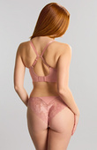 Bezfiszbinowy biustonosz Panache AMOUR 11145A Non Wired Bra Rose Pink