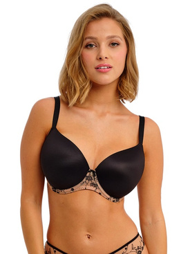 Biustonosz Freya ENTWINED AA403833TAO Uw Moulded Demi T-shirt Bra Tattoo