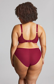 Figi Sculptresse by Panache NATALIA 11212 High Leg Brief Bordeaux Red