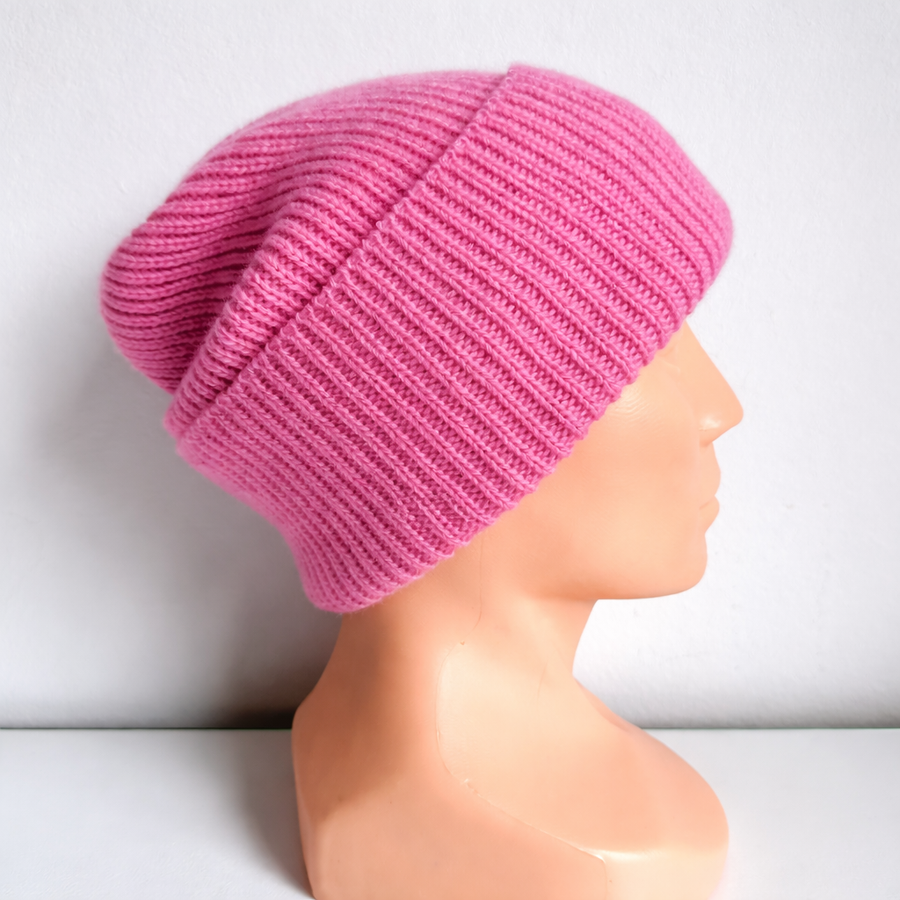 Wywijana czapka kaszmirowa 2.0 100% kaszmir 662 Marilyn