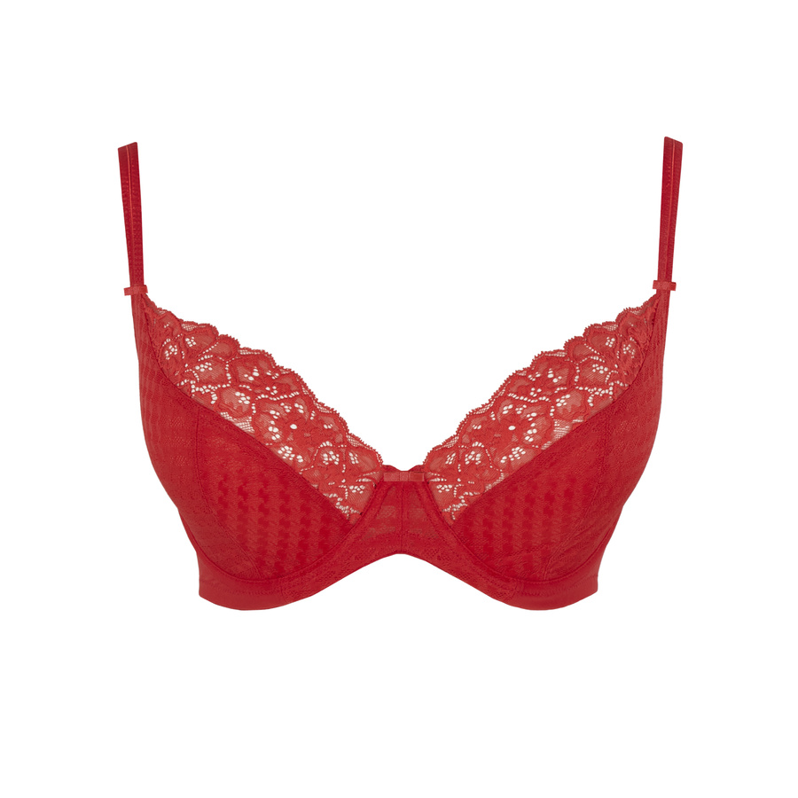 Biustonosz Panache ENVY 7286A Plunge Bra Poppy Red