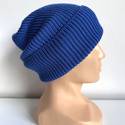 VARELLA Beanie-Mütze aus Merinowolle 100% Baby Merino 33 Leuchtblau