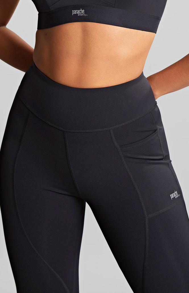 Legginsy sportowe Panache Sport ULTRA ADAPT 5023 Sports Legging Black/Black