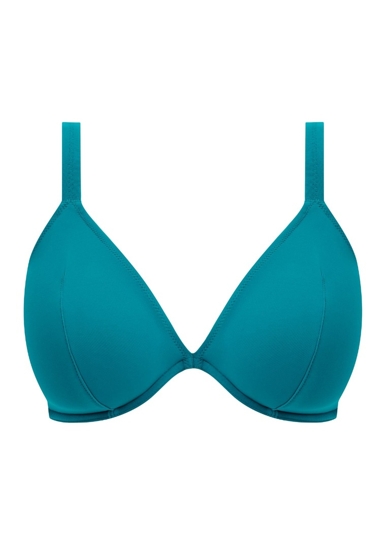 Biustonosz kąpielowy Freya JEWEL COVE AS7226PLO Uw Plunge Bikini Top Plain Moonstone