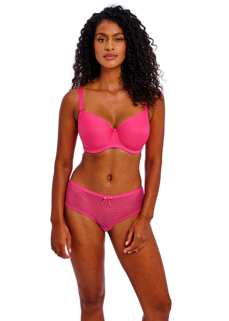 Biustonosz Freya IDOL AA1050HOK Uw Moulded Balcony T-shirt Bra Hot Pink