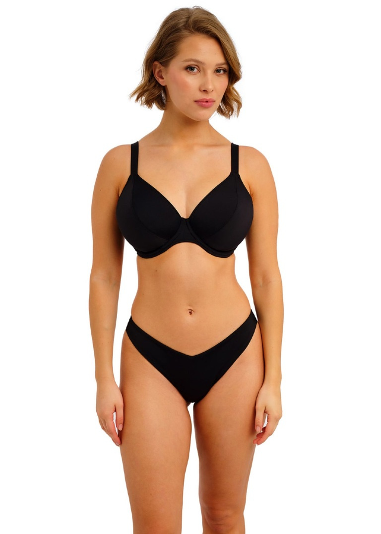 Biustonosz kąpielowy Freya JEWEL COVE AS7225PLK Uw Bikini Top Plain Black