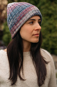NELLI – ręcznie robiona czapka merino beanie 43 Morwa zimowa