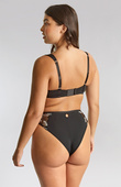 Wysokie figi brazylijskie Panache MARLENE 11293 High Waist Brazilian Brief Black