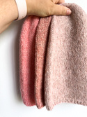 CHMURKA Handgemachte Damenmütze aus Alpaka 32 blush
