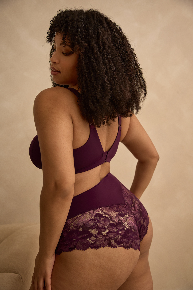 Majtki Sculptresse by Panache AMARA 11264 Deep Brief Plum