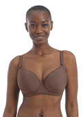 Biustonosz Freya IDOL AA1050CRT Uw Moulded Balcony T-shirt Bra Coffee Roast