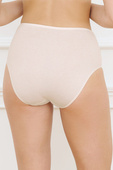Figi Italian Fashion JANA MAXI 15703 Majtki wysokie figi, pudrowe