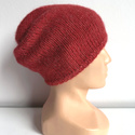 CHMURKA Alpaca Beanie 25 Raspberry