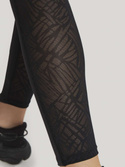 Legginsy sportowe Panache Sport ULTRA ADAPT 5023 Sports Legging Black Mesh