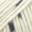 JANKA – gruba czapka beanie zimowa damska z wełny owczej Nitkowe Love 124 Plamy Atramentu