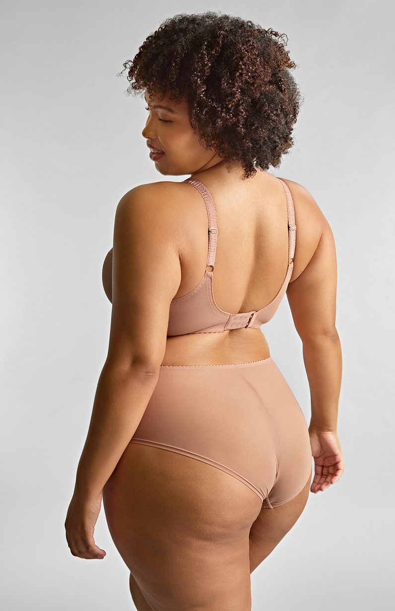 Figi Sculptresse by Panache LIBERTY 10842 Deep Brief Mocha