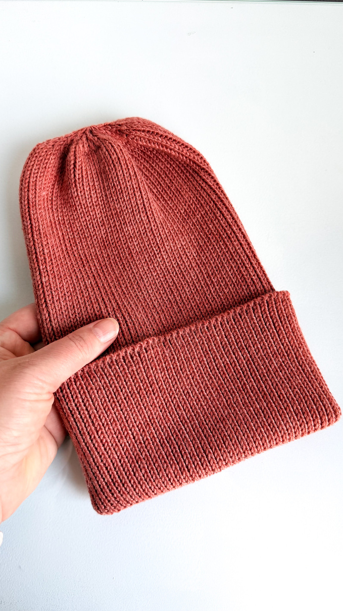 VARELLA Mütze aus Merinowolle 48 Blush Wintermodell