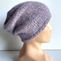 CHMURKA Alpaca Beanie 15 Fioletowa Mgiełka