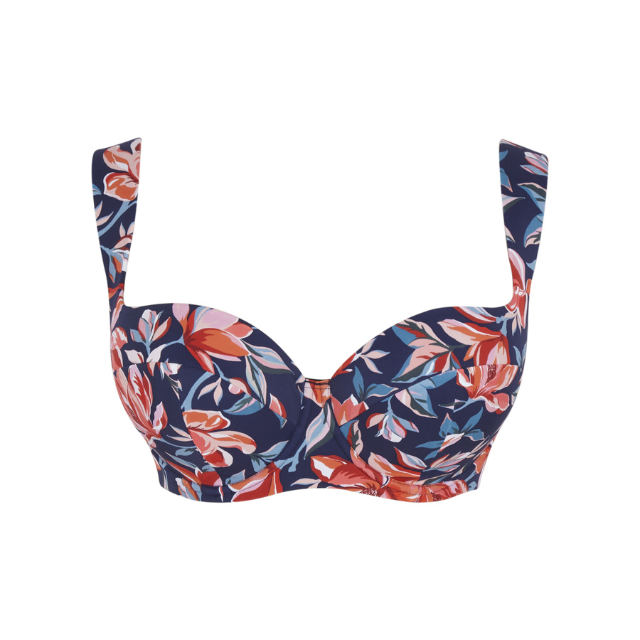 Biustonosz kąpielowy Panache Swim LILIFLORA SW1842D BETTE Balcony Bikini Top Liliflora Print