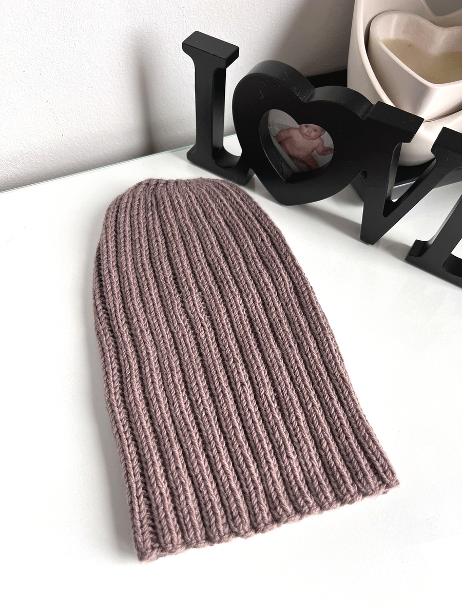 HELLI – czapka zimowa damska beanie 100% baby merino 17 beż