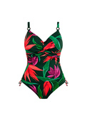 Kostium kąpielowy jednoczęściowy Fantasie PICHOLA FS503947MAG Uw Twist Front Swimsuit With Adjustable Leg Mangrove