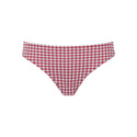 Figi kąpielowe Panache Swim GINGHAM SW1726D Classic Bikini Bottoms Red Gingham