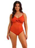 Strój kąpielowy Fantasie Swim OTTAWA FS6360PUM Uw Twist Front Swimsuit With Adjustable Leg Spiced Pumpkin