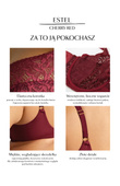 Biustonosz Sculptresse by Panache ESTEL 9685 Full Cup Bra Cherry Red