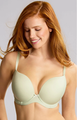 Biustonosz usztywniany Panache FAITH 10666E Moulded Plunge Bra Pistachio