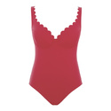 Strój kąpielowy jednoczęściowy Panache Swim SPIRIT SW1780 Rita Plunge Swimsuit Red