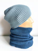 VARELLA Merino Wool Beanie 100% Baby Merino 43 Jasny Morski