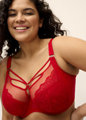Biustonosz Elomi BRIANNA EL8080HAD Uw Plunge Bra Haute Red