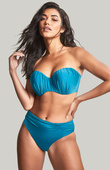 Biustonosz kąpielowy Panache Swim MYKONOS SW1683 Bandeau Bikini Top Teal