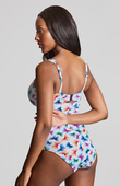 Strój kąpielowy jednoczęściowy Panache FLUTTER SW1720B Paloma Balcony Swimsuit Flutter Print