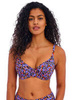 Bikini plunge z fiszbinami - Leopard