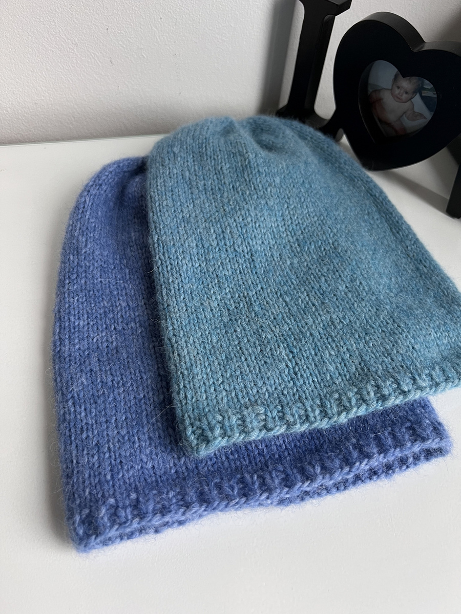 CHMURKA Alpaca Beanie 21 Niebieski Morski